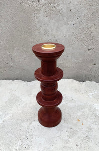 New South Wales Red Two Disk Candle Holder