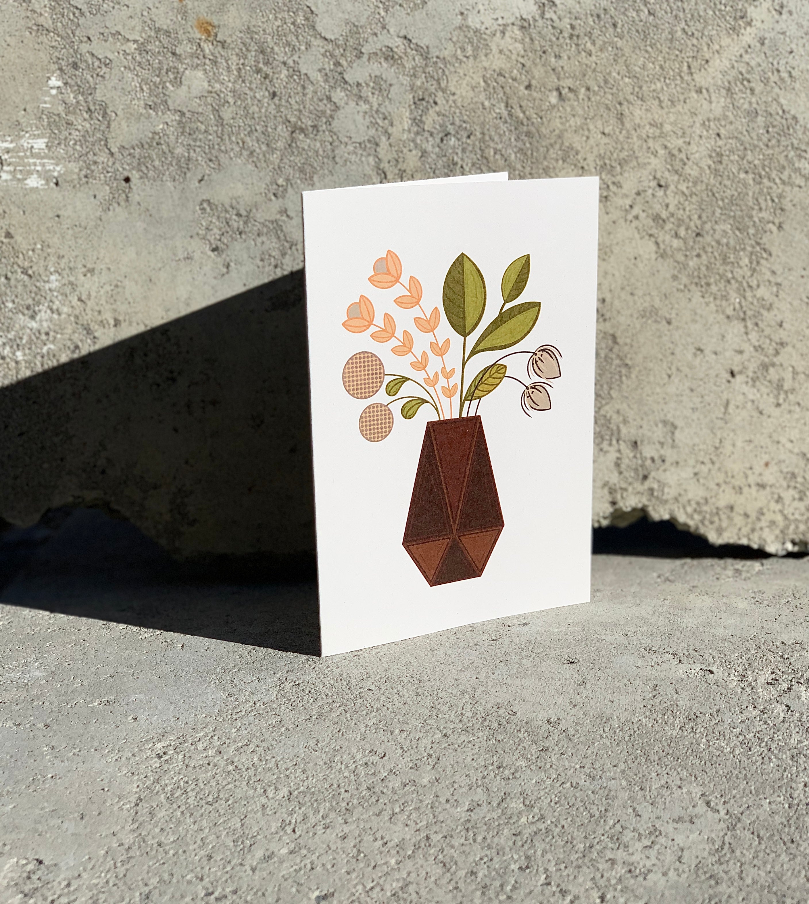 'Simple Selection' Greeting Card by Lotte Zaccardi