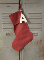 Load image into Gallery viewer, The Sensible Stocking - with wool felt initial
