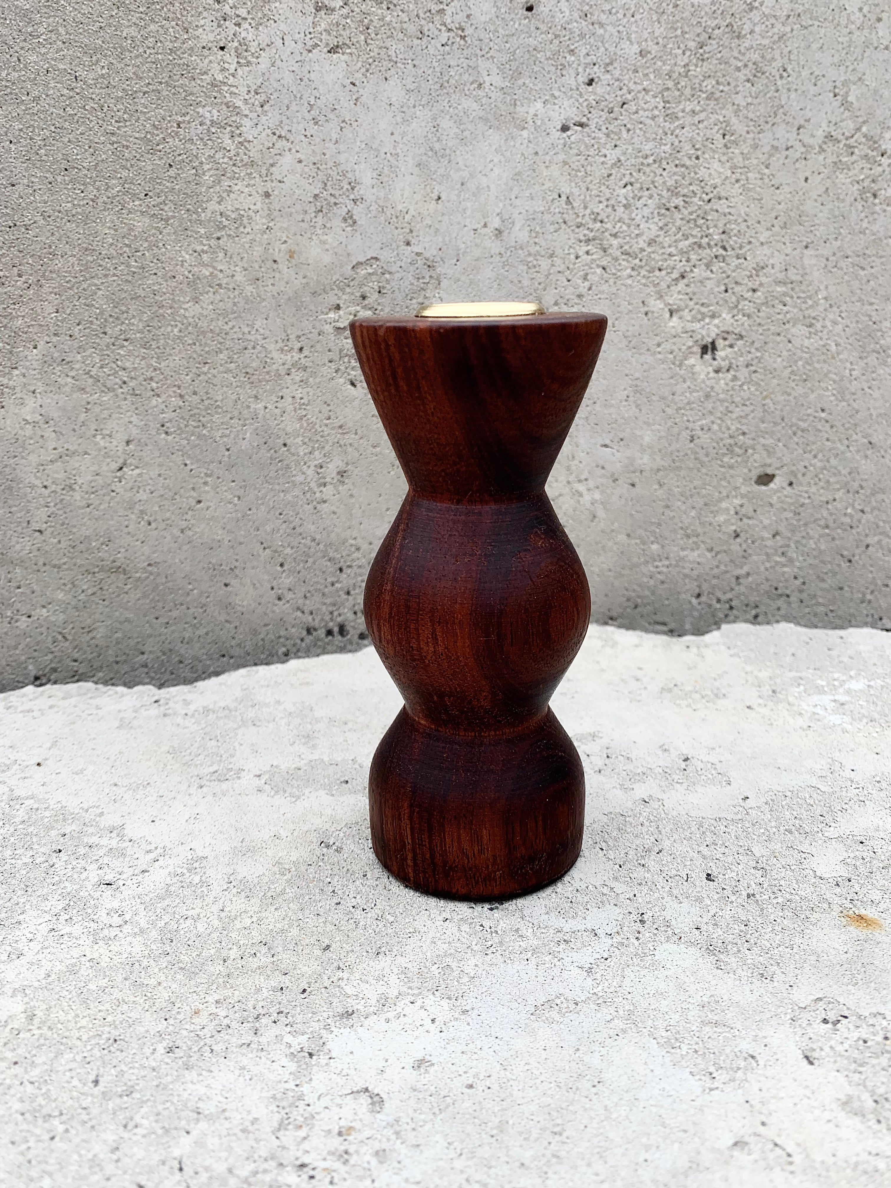 New South Wales Red Curved Candle Stick Holder