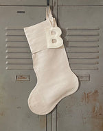 Load image into Gallery viewer, The Sensible Stocking - with wool felt initial
