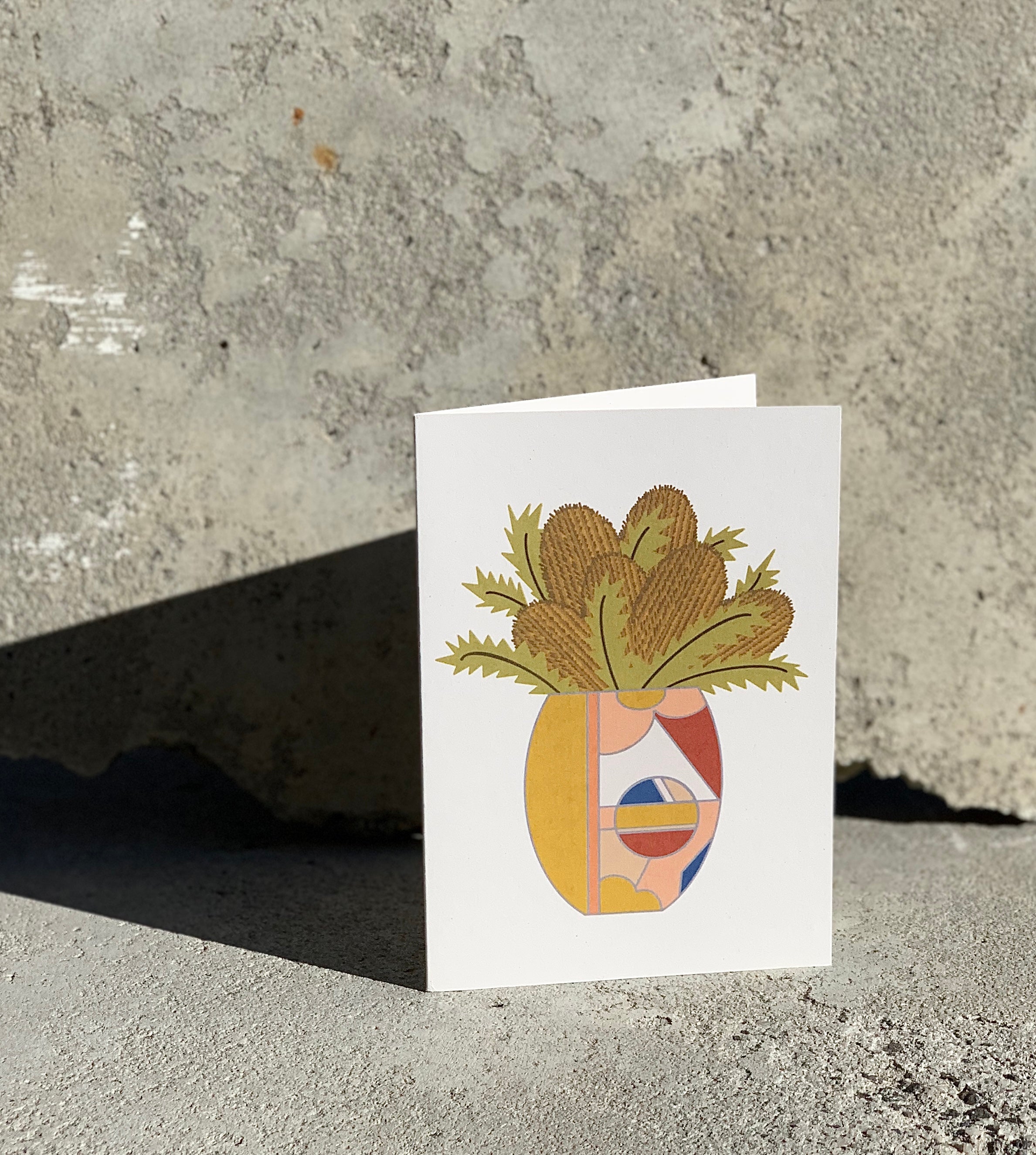 'Marginata' - Greeting Card by Lotte Zaccardi